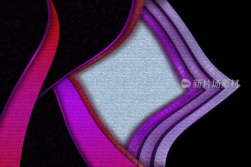 Abstract black and color gradient glittering background.